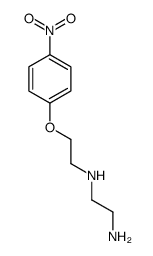 N'-[2-(4-nitrophenoxy)ethyl]ethane-1,2-diamine Structure