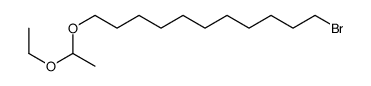 1-bromo-11-(1-ethoxyethoxy)undecane结构式