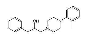 α-Benzyl-4-(o-tolyl)-1-piperazineethanol structure