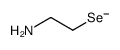 2-aminoethane-1-selenolate结构式