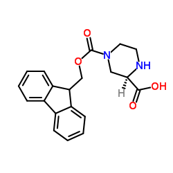 (R)-4-(((9h-Fluoren-9-yl)methoxy)carbonyl)piperazine-2-carboxylicacid picture