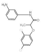 N-(3-Aminophenyl)-2-(2,4-dichlorophenoxy)-propanamide Structure