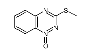 3-methylsulfanyl-1,2,4-benzotriazine-1-yloxy结构式