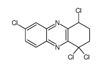 1,1,4,7-tetrachloro-1,2,3,4-tetrahydrophenazine结构式
