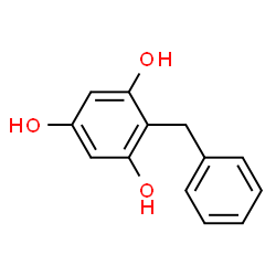 1,3,5-Benzenetriol, 2-(phenylmethyl)- (9CI) structure