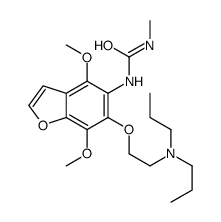 3-[6-[2-(dipropylamino)ethoxy]-4,7-dimethoxy-benzofuran-5-yl]-1-methyl-urea picture