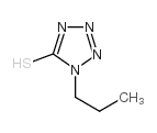 5-疏基-1-丙基四唑结构式