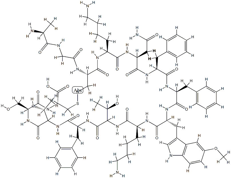 somatostatin, 5-methoxy-Trp(8)- picture