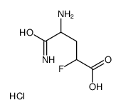 4,5-diamino-2-fluoro-5-oxovaleric acid hydrochloride picture