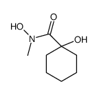 N,1-dihydroxy-N-methylcyclohexane-1-carboxamide Structure