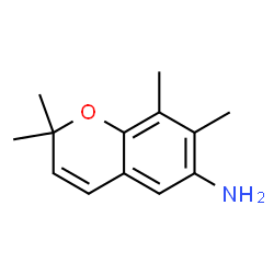 2H-1-Benzopyran-6-amine,2,2,7,8-tetramethyl-(9CI) Structure