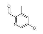 5-氯-3-甲基吡啶甲醛结构式