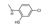 5-chloro-2-methylamino-benzenethiol结构式