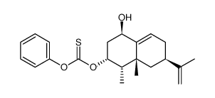 capsidiol 3-phenylthionocarbonate结构式