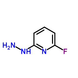 2-Fluoro-6-hydrazinopyridine structure