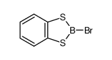 bromo(dithiocatechol)borane Structure