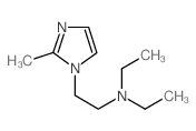 N,N-diethyl-2-(2-methylimidazol-1-yl)ethanamine picture
