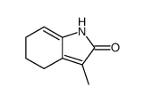3-methyl-1,4,5,6-tetrahydro-2H-indol-2-one结构式