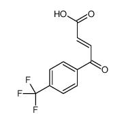 (E)-4-oxo-4-[4-(trifluoromethyl)phenyl]but-2-enoic acid Structure