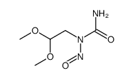 1-(2,2-dimethoxyethyl)-1-nitrosourea结构式