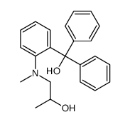 1-[2-[hydroxy(diphenyl)methyl]-N-methylanilino]propan-2-ol Structure