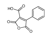 phenyl-ethylenetricarboxylic acid-1,2-anhydride Structure