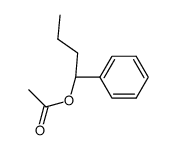 (RS)-1-phenyl-1-butanol acetate结构式