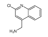 (2-chloroquinolin-4-yl)methanamine Structure