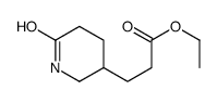 ethyl 3-(6-oxopiperidin-3-yl)propanoate结构式