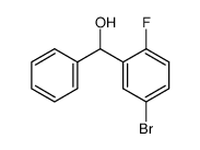 (5-bromo-2-fluorophenyl)-phenyl-methanol结构式