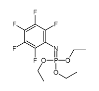 triethoxy-(2,3,4,5,6-pentafluorophenyl)imino-λ5-phosphane Structure