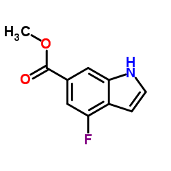 Methyl 4-fluoro-1H-indole-6-carboxylate picture