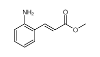 (E)-Methyl 3-(2-aminophenyl)acrylate Structure