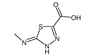 1,3,4-Thiadiazole-2-carboxylic acid,5-(methylamino)- picture