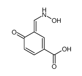 3-[(hydroxyamino)methylidene]-4-oxocyclohexa-1,5-diene-1-carboxylic acid Structure
