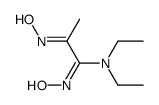 (1E,2E)-N,N-diethyl-N'-hydroxy-2-(hydroxyimino)propanimidamide Structure