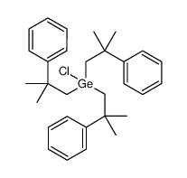 Germane, chlorotris(2-methyl-2-phenylpropyl) Structure
