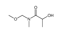 2-hydroxy-N-(methoxymethyl)-N-methylpropanamide结构式