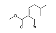 methyl 2-(bromomethyl)-5-methylhex-2-enoate Structure
