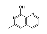 6-methyl-7H-1,7-naphthyridin-8-one结构式