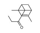 1-(4,6,6-trimethyl-3-bicyclo[3.1.1]hept-3-enyl)propan-1-one Structure