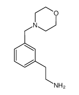 2-(3-Morpholin-4-ylmethyl-phenyl)-ethylamine结构式