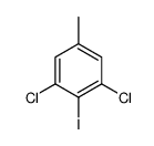 1,3-Dichloro-2-iodo-5-methylbenzene Structure