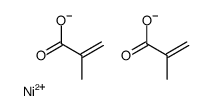 Nickel(2+) bis(2-methylacrylate)结构式