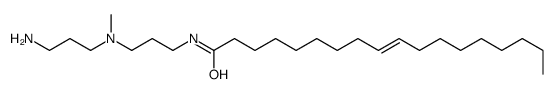 N-[3-[3-aminopropyl(methyl)amino]propyl]octadec-9-enamide Structure