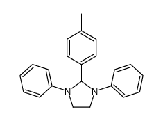 2-(4-methylphenyl)-1,3-diphenylimidazolidine结构式