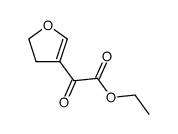 (4,5-Dihydro-3-furanyl)glyoxylsaeure-ethylester Structure