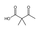 Butanoic acid, 2,2-dimethyl-3-oxo结构式