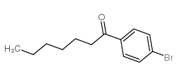 1-Bromo-4-heptanoylbenzene Structure