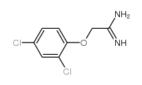 2-(2,4-DICHLOROPHENOXY)ACETAMIDINE structure